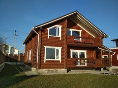 Продается деревянный дом-сруб в скандинавском стиле под Киевом