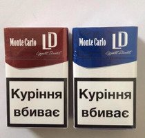Сигареты мелким и крупным оптом LD и LD Monte Carlo красные и синие (320$)